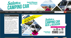 Desktop Screenshot of campingcar-saint-etienne.fr